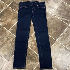 New AEO dark blue jeans.